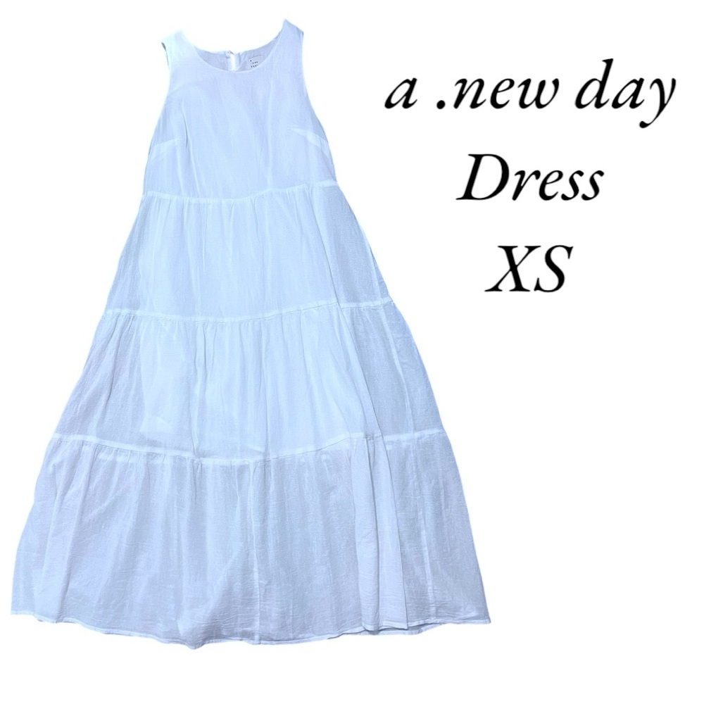 A New Day Kids White Dress